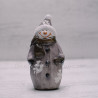 Vánoční sněhulák keramický