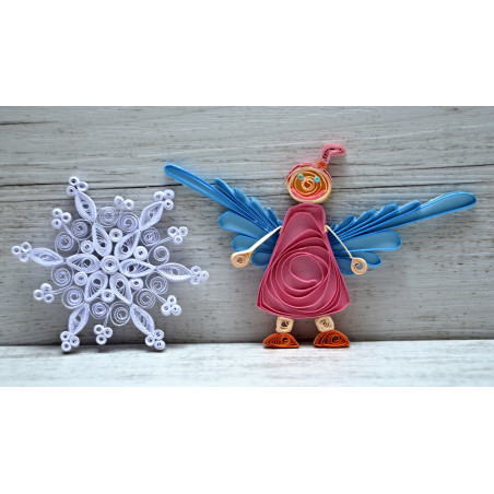 Quilling – vánoční hvězdy Quilling – vánoční hvězdy