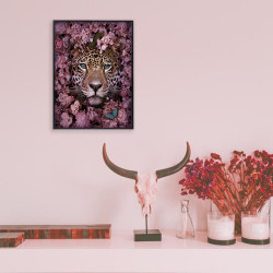 Diamantové malování obrázek - jaguár