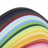 Papírové proužky na quilling 3 mm - mix barev (120 proužků/6 barev)